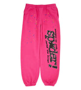 Sp5der P*nk Sweatpants V2 Pink
