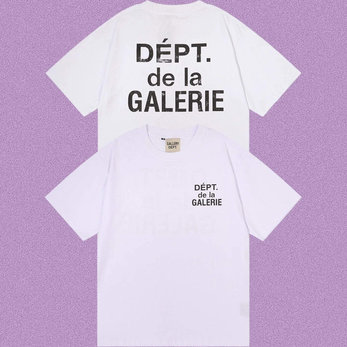 Gallery Dept. DÉPT. de la GALERIE Short Sleeve T-Shirt - White/Black