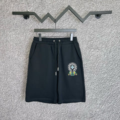 Chrome Hearts Black Multi-Color Horseshoe Cross Sweatshorts